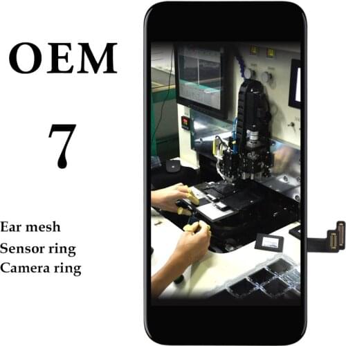 5pcs OEM LCD For iPhone 7 Display Screen Assembly Digitizer Phone Replacement Part For iphone Touch Screen Replacement Pantalla