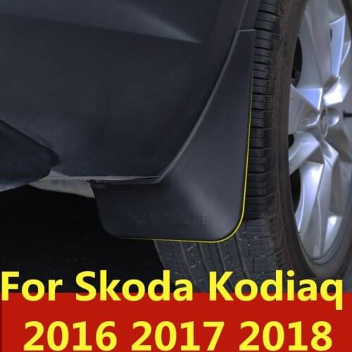 Mudflaps Splash Guards Mud Flap Splasher Car Mudguards Fender Auto Accessories Auto Accessories For Skoda kodiaq 2016-2018