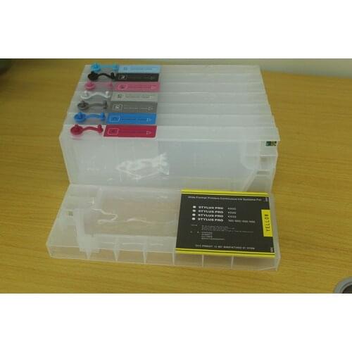 8 Color Refill ink cartridge For EPSON 4800 With Chip Resetter Stylus Pro 4800