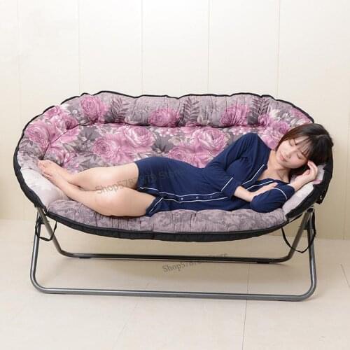 Lazy sofa double tatami balcony small sofa small apartment sofa bed bedroom leisure single folding recliner