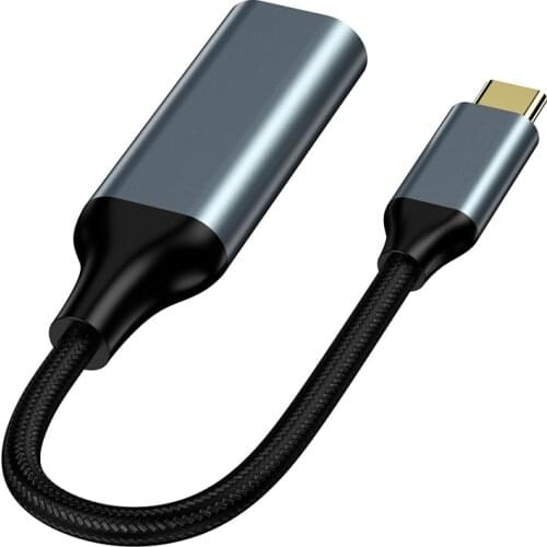 HOJIWI USB Type C Adapter USB 3.1 (USB-C) to -compatible Adapter Male to Female Converter for PC Computer TV Display Phone AB12