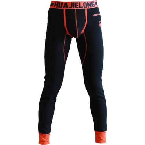 Brand mens long johns Combed cotton men warm pants thin elastic line of sexy men underwear tight legging long Johns