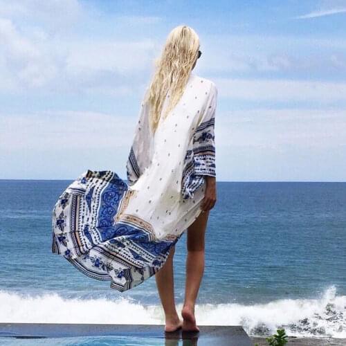Lucakuins Women's Beach Kimonos