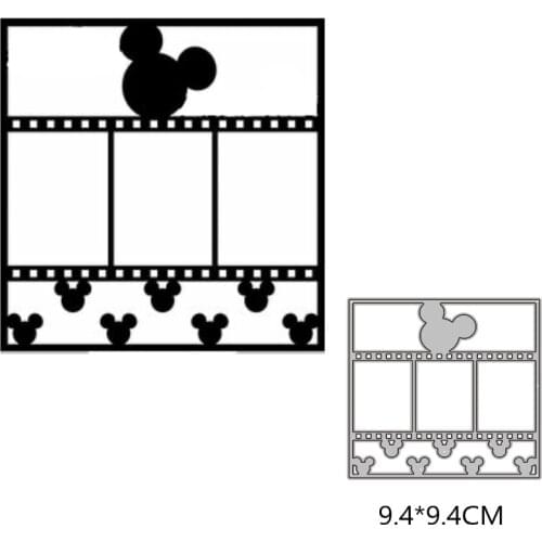 Square Shape Metal Cutting Dies New 2021 DIY crapbooking Paper Making Craft die Frame Die Embossing Cutting Dies