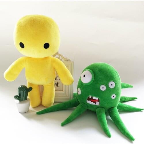 New Game Wobbly Life Plush Toys Cute Soft Stuffed Green Monster Pillow Dolls For Kid Christmas Birthday Gift