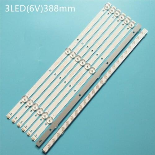 New 40pcs LED backlight strip for 43L1600C 43BDL4012N 43DL4012N L43E6800 43HFF5952 K430WDC1 A1 A3 4708-K43WDC-A1113N11 A3113N11