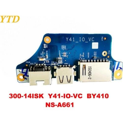 Original for Lenovo 300-14ISK USB board 300-14ISK Y41-IO-VC BY410 NS-A661 tested good free shipping