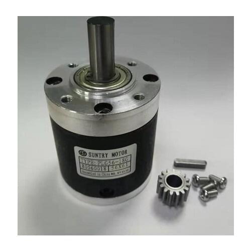 Speed ratio 3.6: 1 / 4.25: 1 planetary reducer 56mm Round input flange for DC motor shaft diameter 6mm or 6.35mm or 8mm