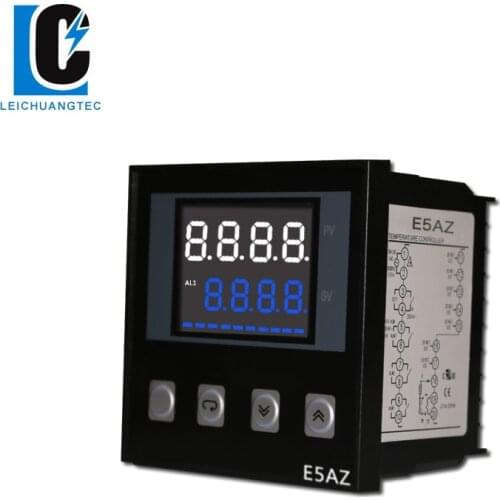E5AZ LCD display type intelligent PID temperature controller industrial usage, 4-20mA or 0-10V output LeiChuang TEC