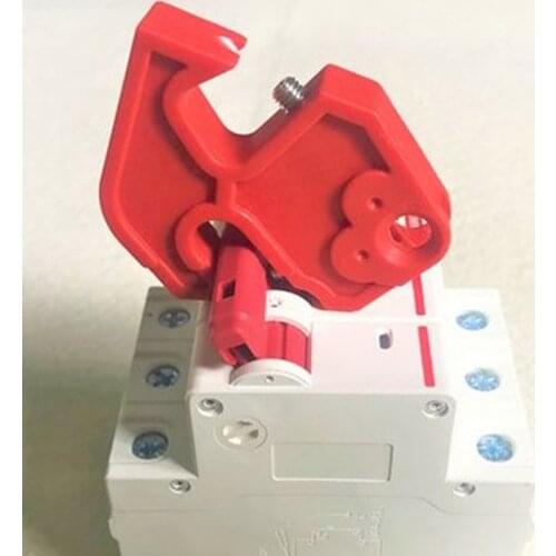 1 PC Universal Clamp On Safety Plastic Lockout Devices Circuit Breakers lock