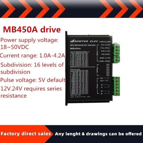 128 large subdivision M542 upgrade 57 stepper motor driver MB450A high performance DM5045/DM542