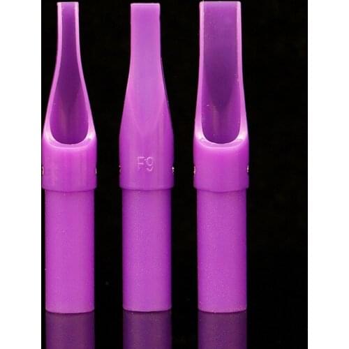 2019 Disposable Purple Tattoo Needle Mouth RT FT Tattoo Machine Tattoo Accessories Tattoo Tip Wholesale 100PCS/Lot