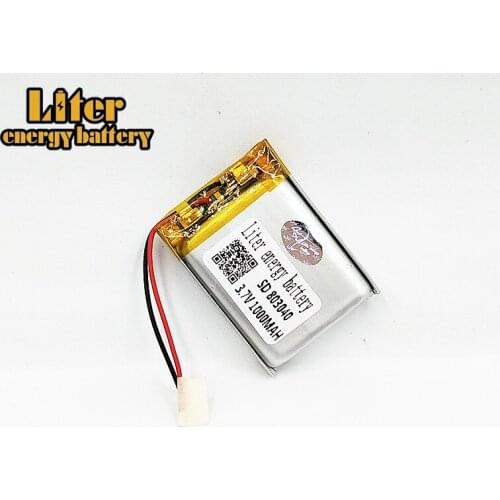 3.7V 1000mAh 803040 Lithium Polymer Li-Po ion Rechargeable Battery For MP4 MP5 GPS mobile Pocket PC e-books bluetooth