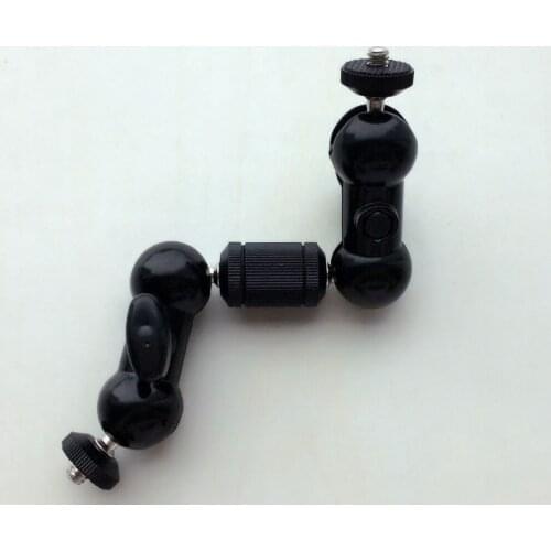 360 degree 1/4"-20 thread Magic Arm Mount Adapter for Camera Monitor LED Ligh