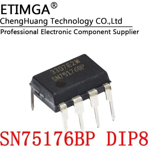 5PCS/LOT SN75176BP DIP-8 SN75176 Differential bus transceiver