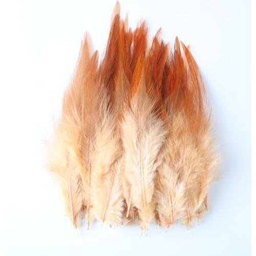 50 Pcs/Lot Rooster Chicken Feathers For Crafts 4-6 Inch 10-15cm Nature pheasant Feathers Plume Jewelry Decoration Plumes