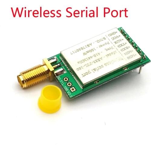 3000m SX1278/SX1276 Wireless Module 433MHZ Wireless Transceiver UART LORA Spread Spectrum Serial Port Interface