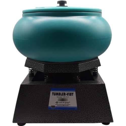 Large Jewelry Vibratory Tumbler Capacity 9KG Polisher Vibrating Tumbler Super Polishing Machine