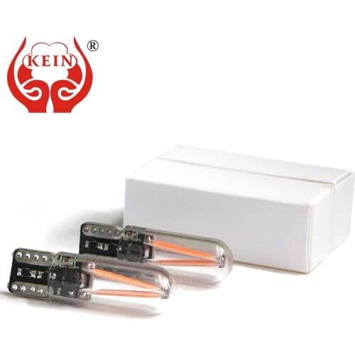 KEIN 2PCS 12V 24V w5w led t10 car light 501 194 168 COB car DRL External Rear fog lamp Interior Reading Nonpolarity Signal Bulb