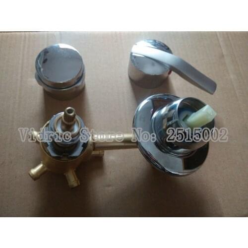 Customized 2/3/4/5 thread round and long handle connecting faucet, Shower room mixing valve cold and hot water switch/separator