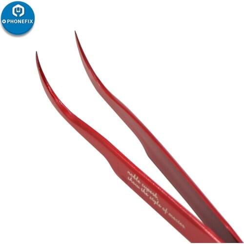 Mechanic Electronic Precision Forceps for iPhone Repair Industrial Tweezers Electronics Parts Repair Hand Tool