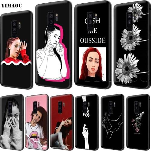YIMAOC Bhad Bhabie Soft Silicone Case for Samsung Galaxy S6 S7 Edge S8 S9 Plus A3 A5 A6 Note 8 9