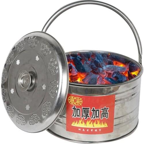 Outdoor Heating Stove Durable Portable Fire Pit Burner Furnace Firewood Heating Stove Winter Camping Heater