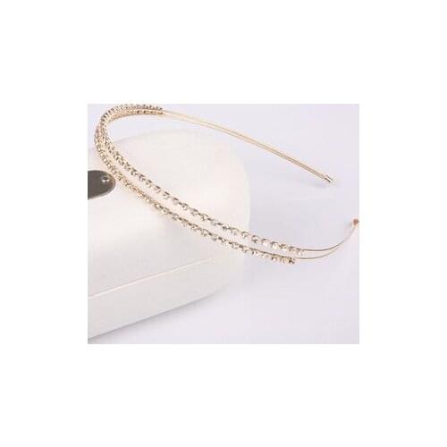 High Quality Fashion Crystal Shine Women Headband Colorful Elegant Hairband Girl Headwear Hair Band Hair Accessories