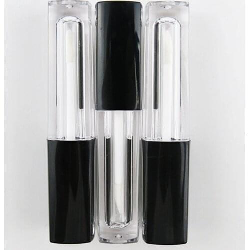 3ml Clear Empty Lipgloss Tubes Cosmetic Lip Balm Soft Lipstick Tube Bottles Containers Makeup Tools 12pcs/lot