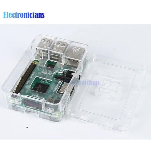 Transparent Acrylic Raspberry Pi Case Updated for Raspberry Pi 3, 2 & B+ New