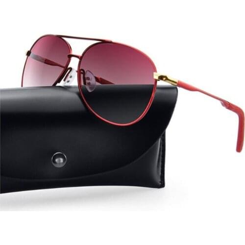 KAPELUS luxury sunglasses Woman fashion polarized sunglasses Beach colorful sunglasses 8013 Red glasses