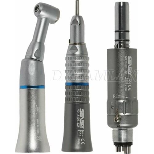 Yabang Dental Low Slow Speed Handpiece Push Contra Angle Straight 2/4H Air Motor