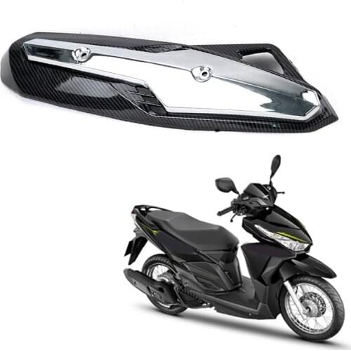 Motorcycle Exhaust Pipe Muffler Protector Heat Shield Cover Guard Anti-Scalding Cover for Honda Vario/Click 125 16-19