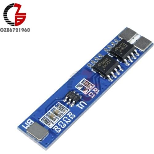 2S 5A 18650 Lithium Battery Protection Board BMS PCM Voltage Detection Circuit Li-ion Lipo Battery Cell Pack Charging Module