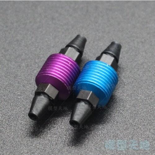 1/8 1/10 RC Model Car spare parts Aluminum Nitro Engines Fuel Cooler 80120 For HSP 94122 94166 94177 94188 94762