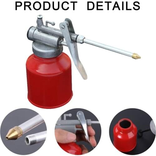 2PCS Car Mini 250ml High Pressure Car Pump Oiler Metal Gun Car Maintenance Engineering Car Oiler Lubricants Gun Car Accessories
