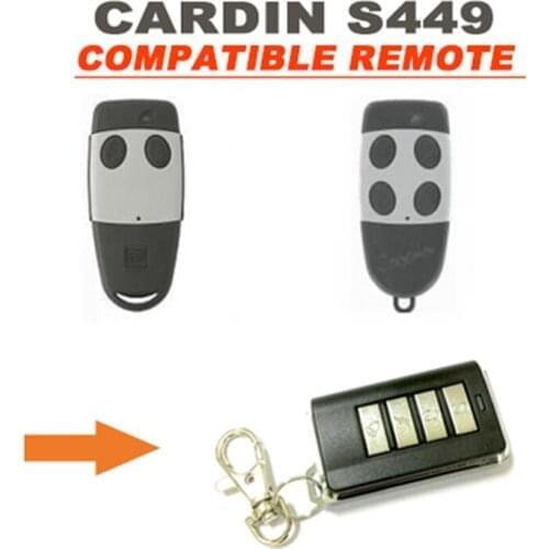 3pcs CARDIN S449 Garage Door repalcement Remote Transmitter Key Fob Very good