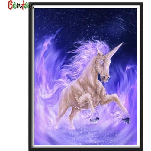 5D Full Diamond painting Kit Animal Unicorn Full Square/Round Diamond embroidery Cross stitch Diamond mosaic birthday present