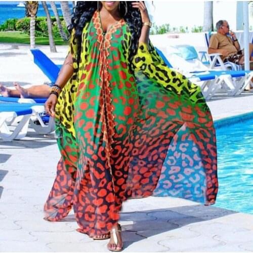 Print African Dresses For Women African Clothes Africa Dress Ladies Clothing Plus Size Robe Africa Women Dress ladies clothes