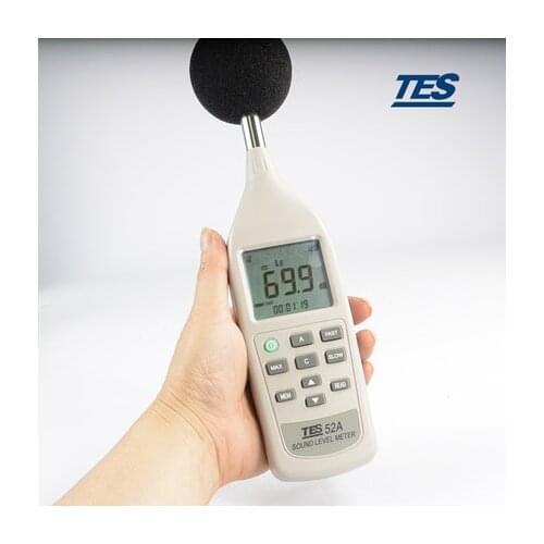 TES-52A Digital Sound Level Meter 26dB to 130dB