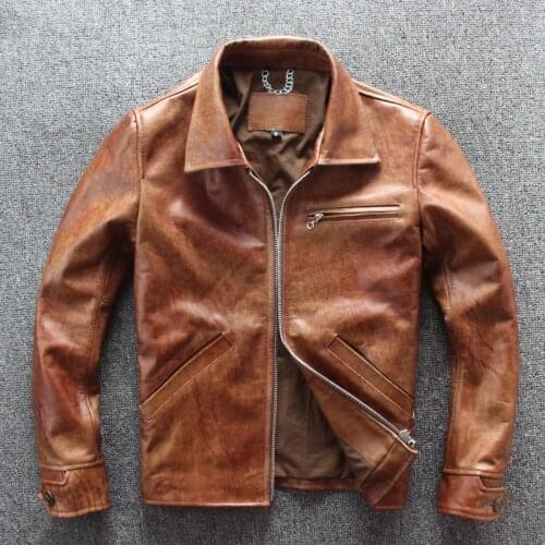 Men's Leather Jackets DAYDAYFASHION China