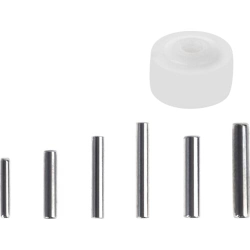 Cartridge Radio Roller Metal Axle Pack Tape Recorder Pressure Cassette Belt Pulley Player 5PCS