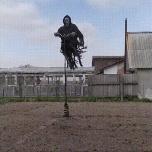 2021 DIY Creative Halloween Ghostface Garden Scarecrow Funny terror pokemon party decoration outdoor decoration