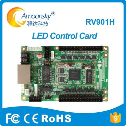 Linsn rv901h/rv905h/rv907h led video wall controller receiving card work with ts802d send card for outdoor full color led sign