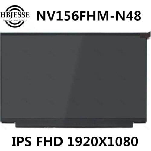 15.6" Matrix LED LCD Screen IPS For BOE 5D10M42882 for lenovo FRU NV156FHM-N48 NV156FHM N48 1920x1080 FHD ADS eDP 30PINS Display