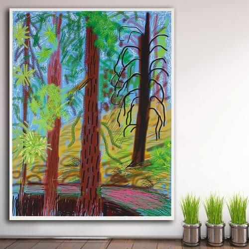 Fashion Oil Painting Landscape Untitled No. 6 Home Decor On Canvas Modern Wall Art Canvas Print Poster Canvas Painting No Frame