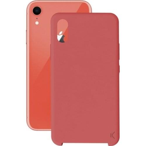 Mobile cover Iphone Xr KSIX Soft Red