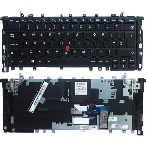 NEW Keyboard with backlit for LENOVO IBM Thinkpad YOGA S1 S240 YOGA 12 EU PK1310