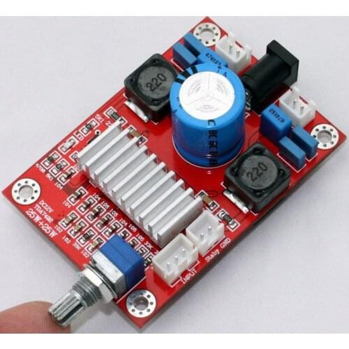 2*25W TDA7492 12V-19V 1.5A 2.0 channel Class D power amplifier board 72 * 50MM
