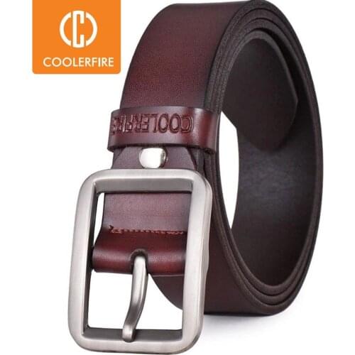 Newest Men Belt 100% Genuine Leather Belt For Men High Quality Fashion Designer Luxury Real Leather Strap Male HQ025